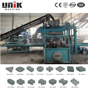コンクリートブロック成形機