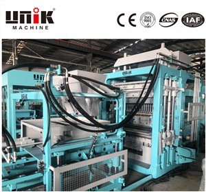 油圧中空ブロック機械